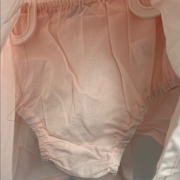 Edgehill Collection Pink cotton dress and diaper cover set size 3 months NWT - Picture 5 of 11